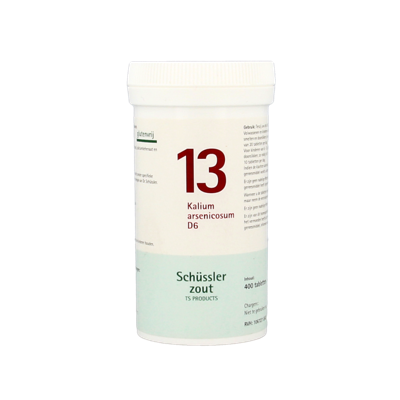 Pflüger Kalium arsenicosum 13 D6 Schussler 400 Tabletten