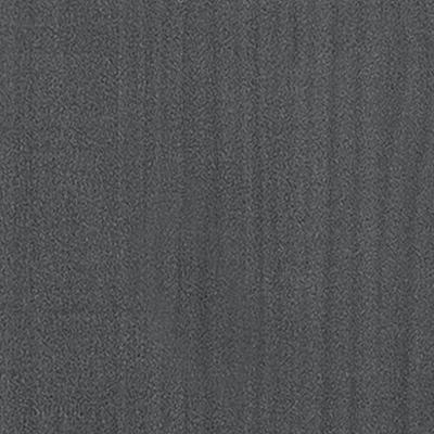 Boekenkast/kamerscherm 100x30x135,5 cm massief grenenhout grijs - thumbnail