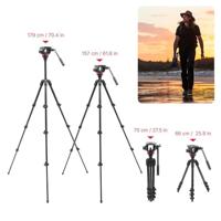 Manfrotto 502 Head Arca Swiss & 055 Carbon 4 Sec Video - thumbnail