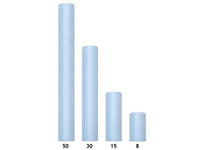 Rol Tule Hemelsblauw (9m x 0.3m)