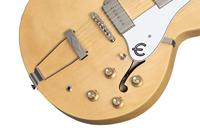 Epiphone Original Collection Casino Natural semi-akoestische gitaar met premium gigbag - thumbnail