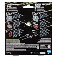 Beyblade X and Star Wars Collab Obi-Wan Kenobi 4-60P vs. General Grievous 3-80HN - thumbnail