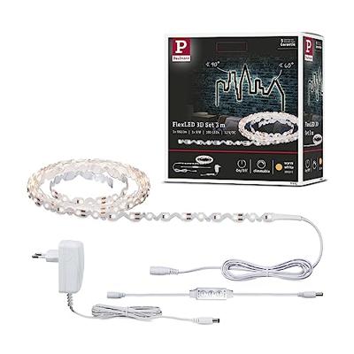 Paulmann FlexLED 3D 78962 LED-strip basisset Met connector (male) 12 V 3 m Warmwit 1 stuk(s) Paulmann FlexLED 3D 78962 LED-strip basisset Met connector (male) 12 V 3 m Warmwit 1 stuk(s)