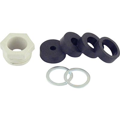 Molex 936000037 Wartel M20 x 1.5 Polyamide, Staal, Elastomeer Grijs-wit (RAL 7035) 1 stuk(s)