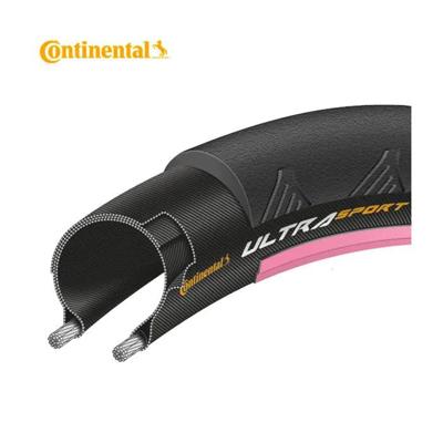 CONTINENTAL 23-622 ultra sport 2 zwart-roze vouw 0150131 CONTINENTAL 23-622 ultra sport 2 zwart-roze vouw 0150131