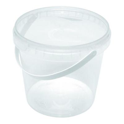 Depa Bak | PP | 1000ml | met hengsel | incl. Deksel | transparant | 24 stuks