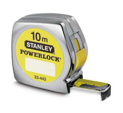 Stanley Rolbandmaat Powerlock ABS meetlint Stanley Rolbandmaat Powerlock ABS meetlint