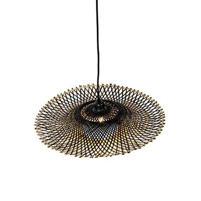 QAZQA Oosterse hanglamp bamboe 50 cm - Rina QAZQA Oosterse hanglamp bamboe 50 cm - Rina