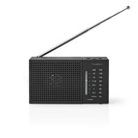 FM/AM-Radio | 1,5 W | Zakformaat | Zwart - thumbnail