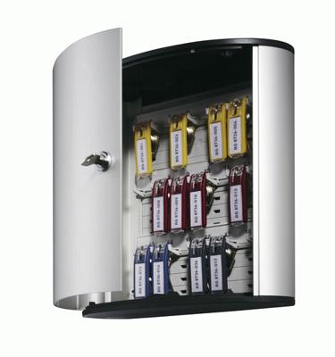 Durable Sleutelkast KEY BOX 18 - 1951 195123 Aantal haken 18 Zilver (metallic)