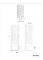 Trio BuitenlampCooper Antraciet - 207360142 - thumbnail