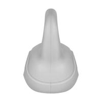 REBEL ACTIVE Kettlebell bitumineus grijs 8 kg - thumbnail