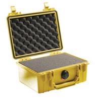 Peli 1150 Stootbestendige Koffer Voor Een Mirrorless Camera Of Ander Kwetsbaar Apparatuur, Ip67 Water- En Stofdicht, Capaciteit3L, Gemaakt In De Vs, Zonder Schuim, Kleur: Geel - thumbnail