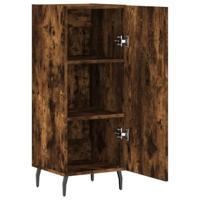 Dressoir 34,5x34x90 cm bewerkt hout gerookt eiken - thumbnail
