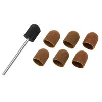 Donau Elektronik 1628 Schuurkappenset 6-delig Ø 10 mm met drager Diameter 10 mm 1 set(s) - thumbnail