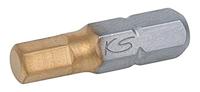 KS Tools 911.3668 Inbus-bit Gereedschapsstaal Titanium gecoat C 6.3 1 stuk(s) - thumbnail