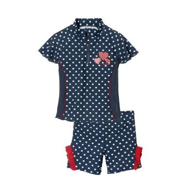 Playshoes tweedelige zwemsuit Hartjes Marine-98-104