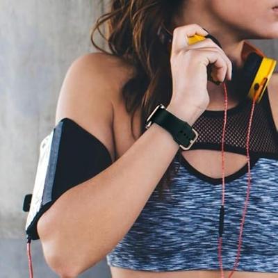 Soft siliconen bandje met gespsluiting - Donkergroen - Geschikt voor Apple Watch 44mm / 45mm / 46mm / 49mm