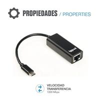 Netwerk adapter iggual IGG317693 - thumbnail