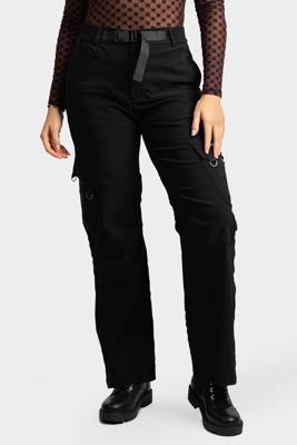 Off The Pitch Cargo Broek Dames Zwart - Maat S - Kleur: Zwart | Soccerfanshop