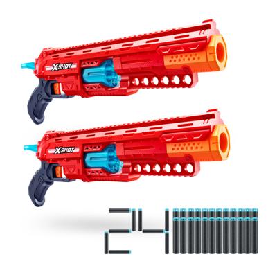 ZURU XSHOT - Pistool combo pack - Excel Caliber blaster - 24 darts