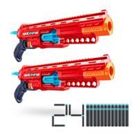 ZURU XSHOT - Pistool combo pack - Excel Caliber blaster - 24 darts - thumbnail