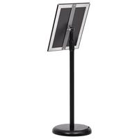 Posterstandaard A4 aluminiumlegering zwart - thumbnail