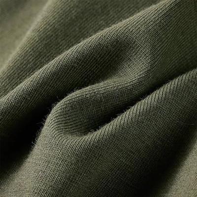 Kindershirt met lange mouwen dierenprint 104 kakikleurig