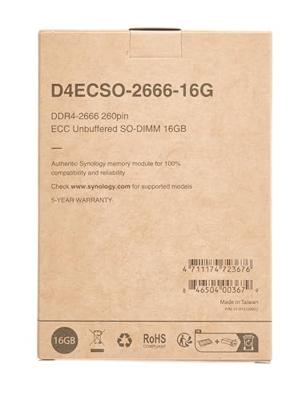 Synology D4ECSO-2666-16G Synology D4ECSO-2666-16G