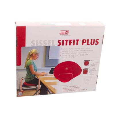 Sissel Sitfit Plus Zitkussen Zwart + Pomp
