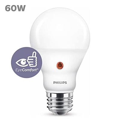 Philips LED 78269600 LED-lamp Energielabel F (A - G) 7.5 W = 60 W Warmwit (Ø x l) 6.2 cm x 11.4 cm Incl. daglichtsensor 1 stuk(s)