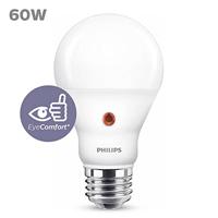 Philips LED 78269600 LED-lamp Energielabel F (A - G) 7.5 W = 60 W Warmwit (Ø x l) 6.2 cm x 11.4 cm Incl. daglichtsensor 1 stuk(s) - thumbnail