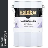 Holdbar Laminaatcoating Zwartgrijs (RAL 7021) 2,5 Kg - thumbnail