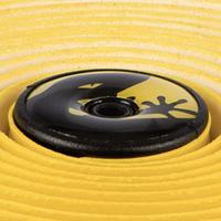 LIZARD SKINS Dsp bar tape plugs - viper yellow - thumbnail