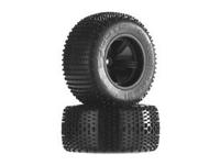 Dboots Dirtrunner ST Tyre Set Glued (Black) (2PCS/Rear) (AR550019) - thumbnail