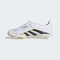 adidas Predator League FT Gras / Kunstgras Voetbalschoenen (MG) Kids Wit Zwart Goud - thumbnail