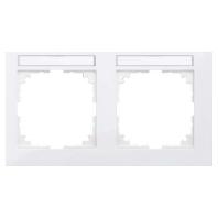 Merten MEG4021-3619 Afdekking Frame System M Polar-wit 1 stuk(s) - thumbnail