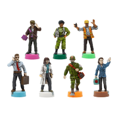 Pandemic 10th Anniversary Pre-Painted Miniatures