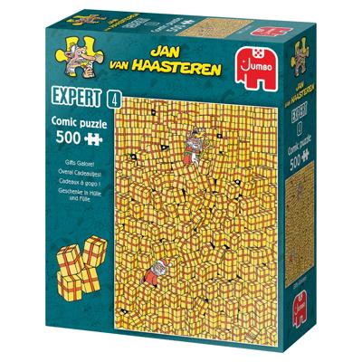 Jan Van Haasteren legpuzzel expert 4 overal cadeautjes!, 500