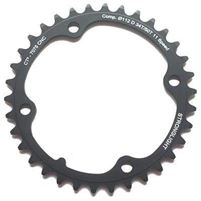 Stronglight kettingblad "ct2" mod. 17 chain ring strongl. ct2 38t inner cer.-tefl.coat.