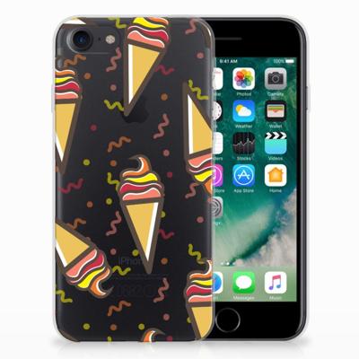 iPhone SE 2022 | SE 2020 | 8 | 7 | Siliconen Case | Icecream