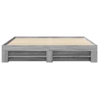 Bedframe zonder matras 180x200 cm spaanplaat grijs Sonoma - thumbnail