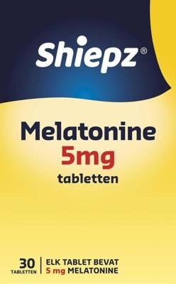 Shiepz Melatonine 5mg 30 Tabletten