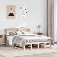 Bedframe zonder matras massief grenenhout 120x190 cm - thumbnail