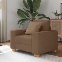 Fauteuil Bruin 60 cm Stof - thumbnail