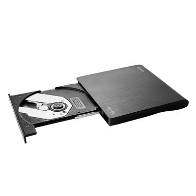 SAVIO AK-59 Externe dunne CD/DVD-recorder R/RW - USB-C/USB-A, zwart - thumbnail