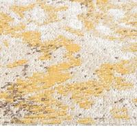 VidaXL Buitenkleed platgeweven 80x150 cm geel - thumbnail