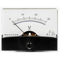 Monacor 0290610 PM-2/30V Monacor 0290610 PM-2/30V PM-2/30V draaispul-inbouwinstrument, 30 V. - thumbnail