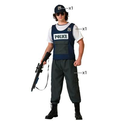 Kostuums voor Volwassenen Politieman - Maat: XL - Maat: XL