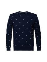 Petrol Industries Petrol Industries Men Sweater Round Neck AOP - thumbnail